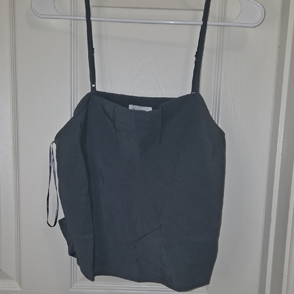 Stylish Dark Gray Camisole Top - Picture 1 of 3